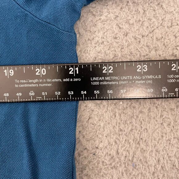 Rare Rabbit Polo Men L Blue Short Sleeve Shirt - Picture 9 of 11